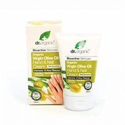 Dr.Organic Virgin Olive Oil Hand & Nail Cream 125ml