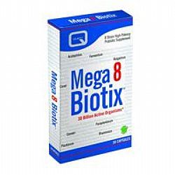 MEGA 8 BIOTIX providing 30 billion probiotic bacteria 30caps
